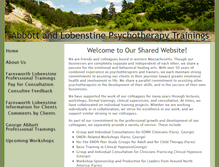 Tablet Screenshot of abbott-lobenstine.com